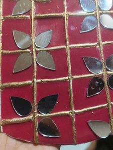 Decorative pooja with Mirror Work