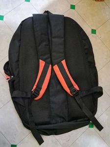 Pink and Black Backpack