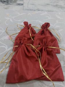 Adjustable Drawstring Pouches / Potli Bags