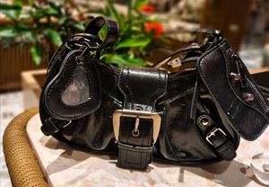 Gothic Black Shoulder Bag✨