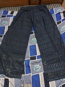 Elegant Navy Blue Kurti Set
