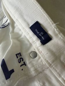 GAP White Denim Jeans