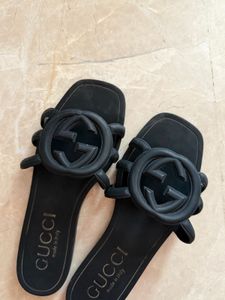 Gucci Black Logo Slides CHECK DETAILS