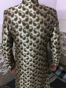 Paisley Print Nehru Sherwani