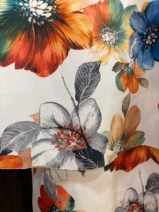 Summer Floral Ruffle Top