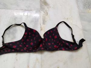 Floral Print Bra