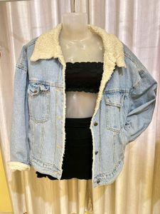 Sherpa Lined Denim Jacket