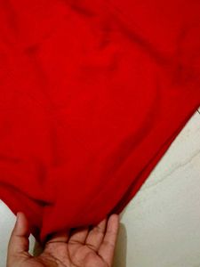 Red Knit Mini Dress
