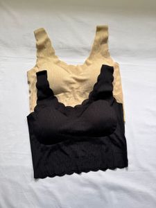 Comfortable Seamless Bralette Set