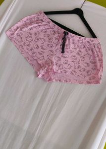 Primark Cute Cat Print Pajama Shorts