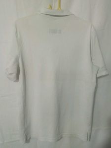 Adidas White Polo T-Shirt 42 inches