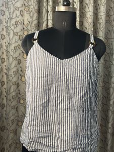 Topshop Striped Cami Top
