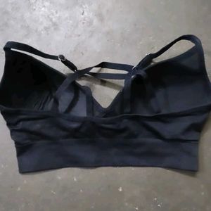 Lucky Brand Black Sports Bra
