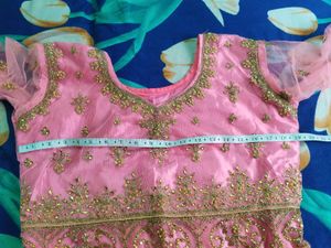 Front Back Fully Embroidered frock sharara set
