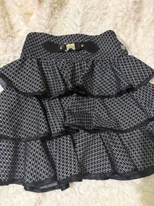 Y2k Tiered Ruffle Skirt