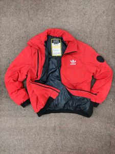 Adidas Puffer Jacket Red