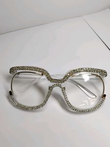 Sparkling Rhinestone Eyeglasses