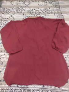 Elegant Maroon Kurta