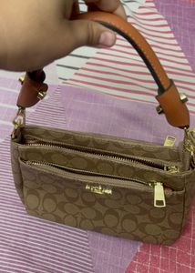 Coach Monogram Crossbody Bag