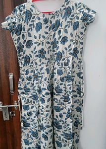 Floral Printed Dress + Free Gift