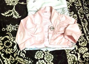 Sparkly Skirt and Jacket Set