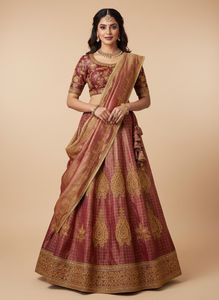Vintage Shaded Lehnga
