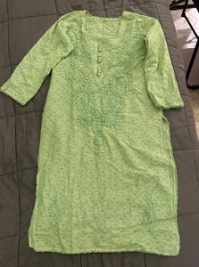 Chikankari Cotton Kurta