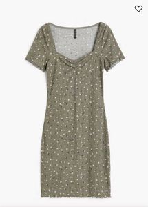 H&amp;M Floral Bodycon Dress