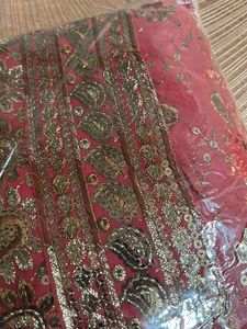Wedding Saree With dry clean