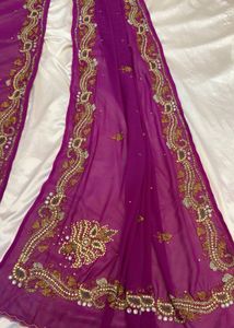 Embellished  Saree