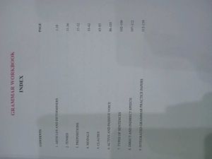 English Grammar Workbook Class 10th