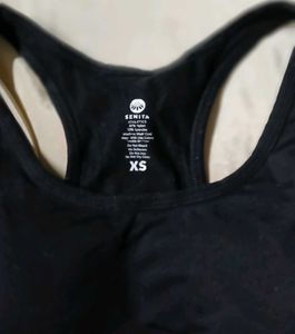 Black Sports Bra