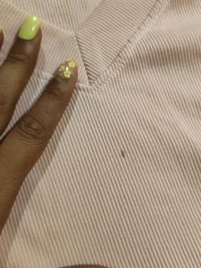 Zudio Ribbed Pink Top