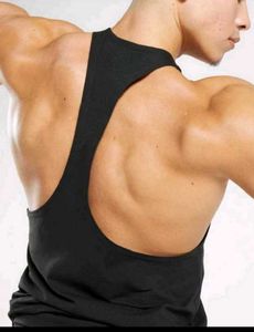 Men's Black Athletic Tank Top