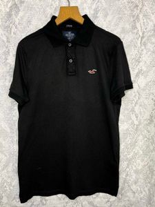 Hollister Black Polo Shirt