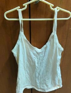 Yellow Spaghetti Strap Camisole Top