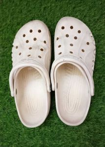 White Crocs Clogs