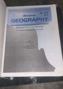 Saraswati Geography Textbook - Class 12