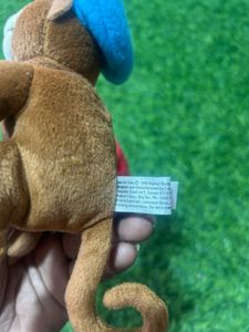CROCODILE CREEK PLUSH 5" MONKEY WITH HATS "CAPS