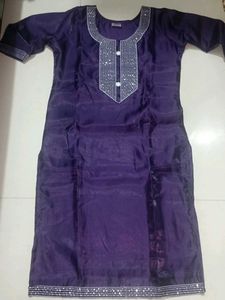 Elegant Purple Kurta Set with Dupatta