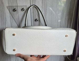 Chic White Tote Bag