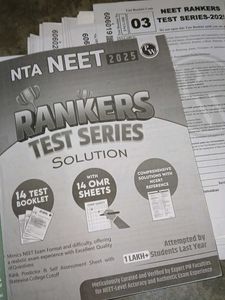 NEET Rankers Test Series Papers
