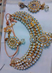 Golden And Silver Necklace