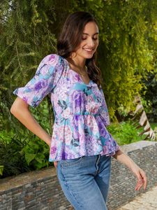 SASSAFRAS Floral Back Criss Cross
