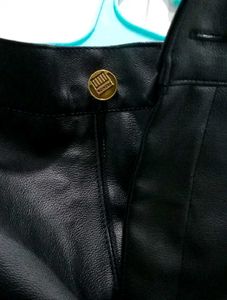 Classy Leather Jean