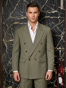 Men's Double-Breasted Blazer