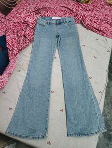 bootcut Light Wash  Denim Jeans