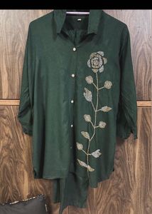 Embellished Green co-ord set