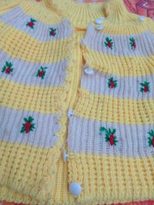 Cute Baby Embroidered Cardigan