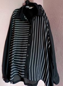 Stripped button down shirt